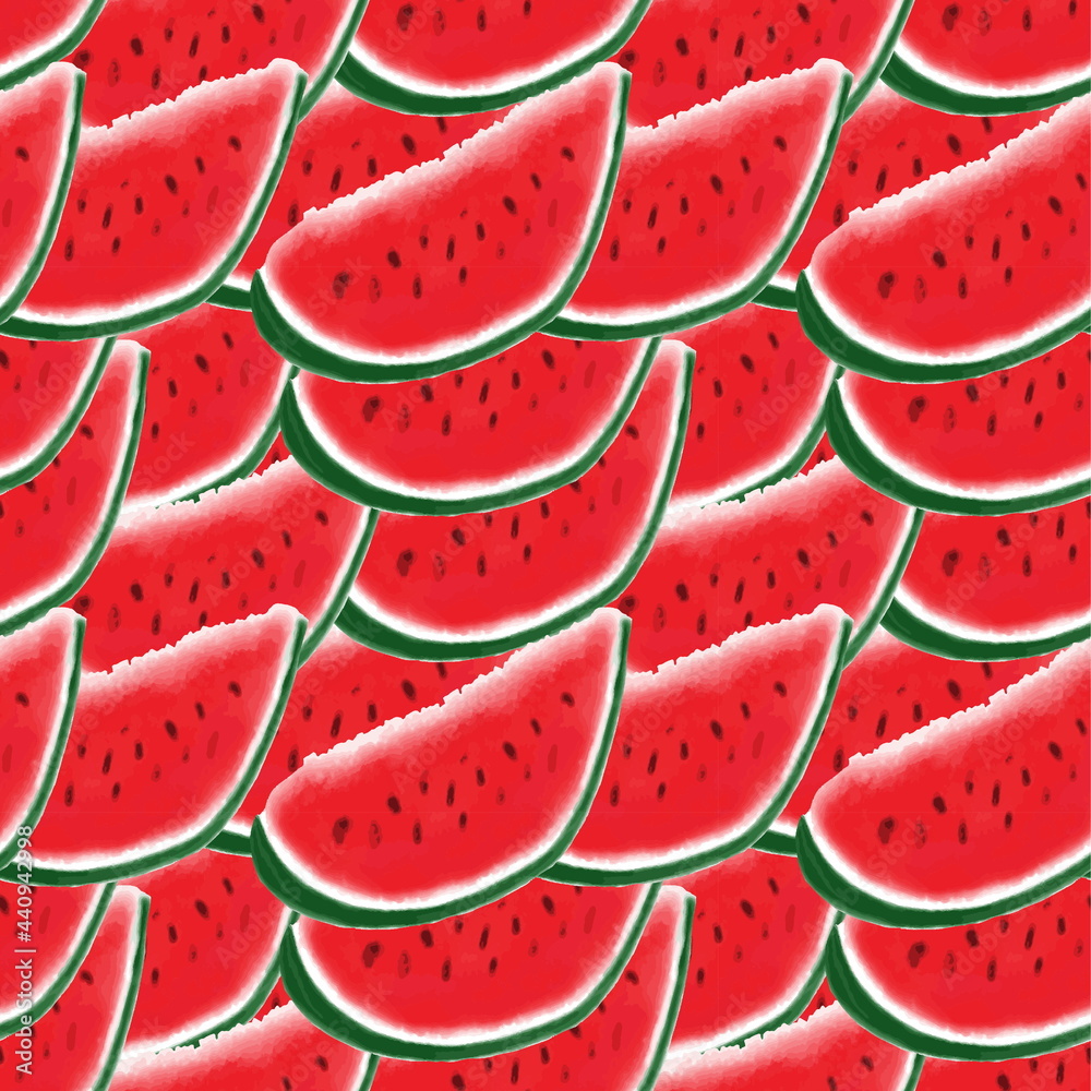 background with watermelon, seamless pattern background with watermelon, seamless pattern