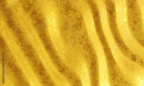  Abstract wavy gold background