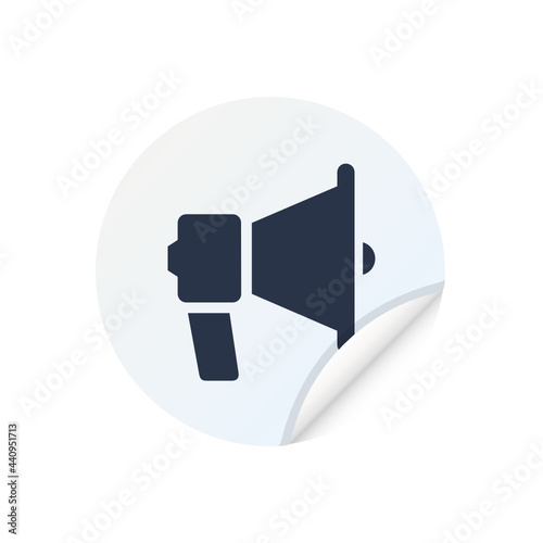 Mega Phone - Sticker