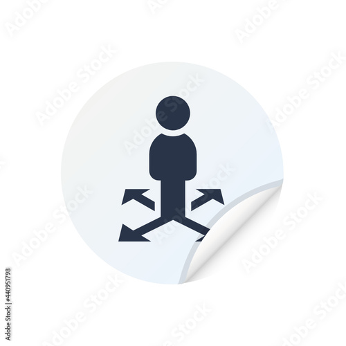 Business Direction - Sticker