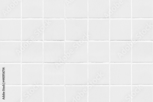 White square tiled texture background
