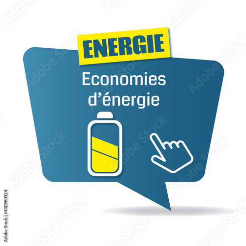 Logo économies d'énergie.