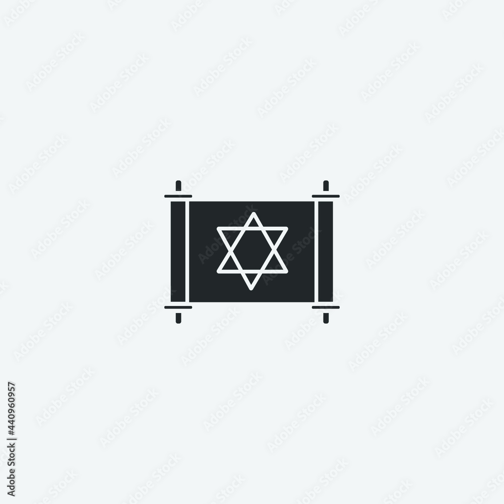 Religion vector icon for web and design