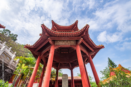 Ancient Towers of Tianhou Palace  Nansha  Guangzhou  China