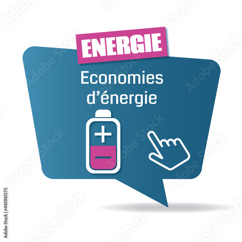Logo économies d'énergie.