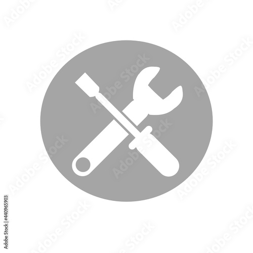 wrench and screwdriver icon