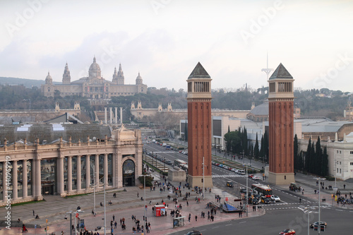 Plaza España de Barcelona
