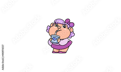 Chubby Girl Character RG © gienlee