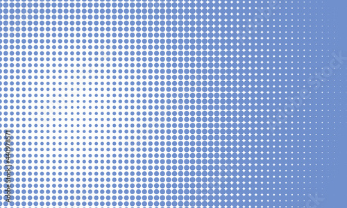 Wallpaper Mural halftone background with cornflower color Torontodigital.ca