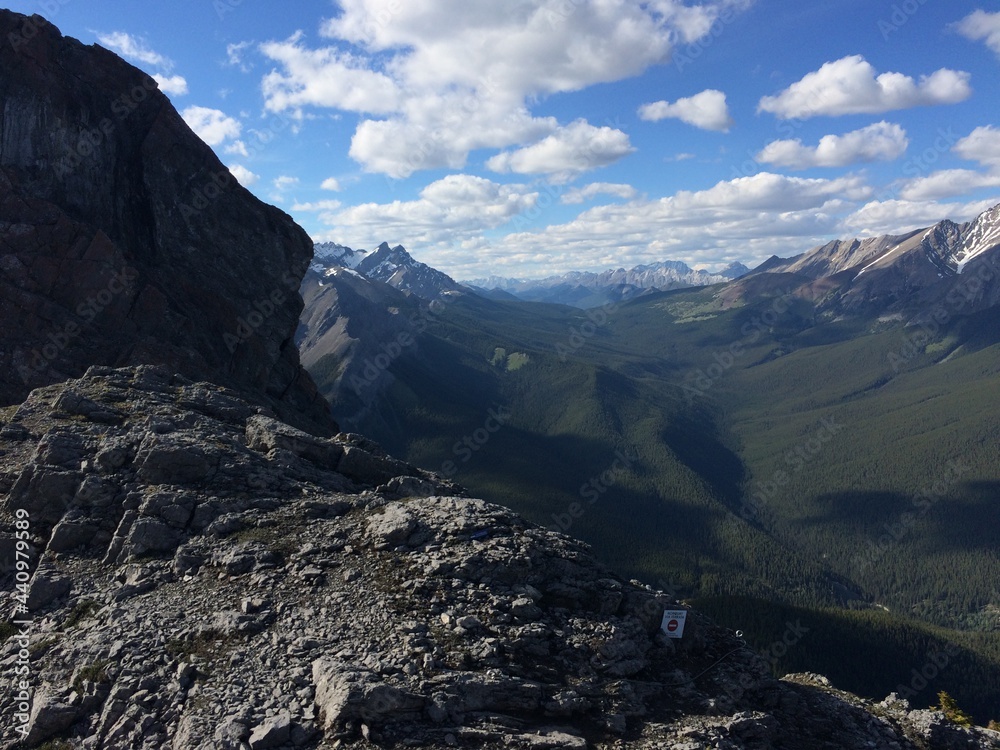 Fototapeta premium Banff National Park from an amazing viewpoint