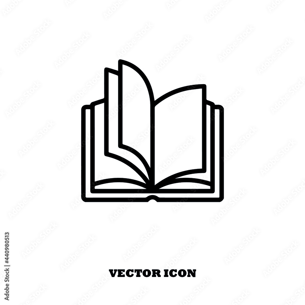 book icon vector book icon vector