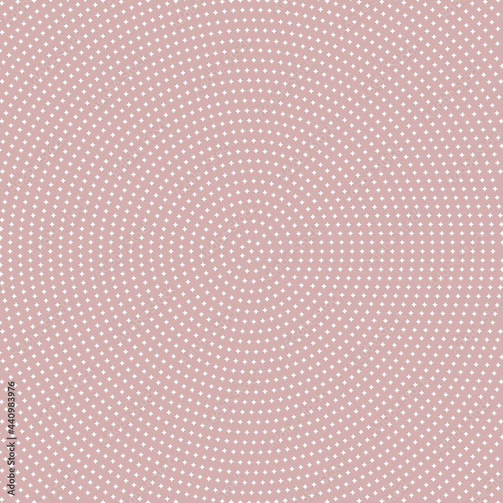 Fototapeta premium Geometric modern vector pattern. Ornament with white stars. Geometric abstract pattern