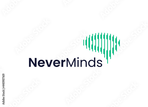 brain health therapy psychology logo design