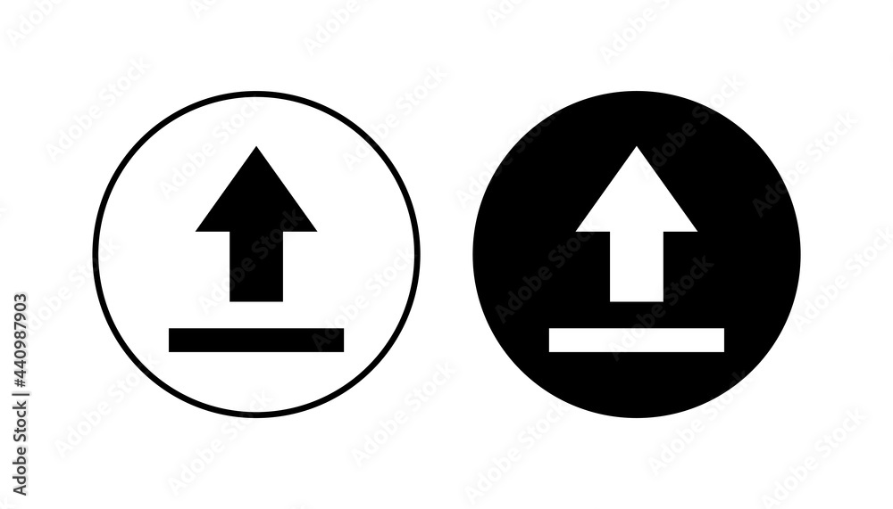 Upload icon set. load data symbol Upload icon set. load data symbol