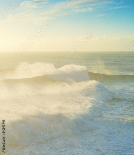 Atlantic ocean sunset Portu...