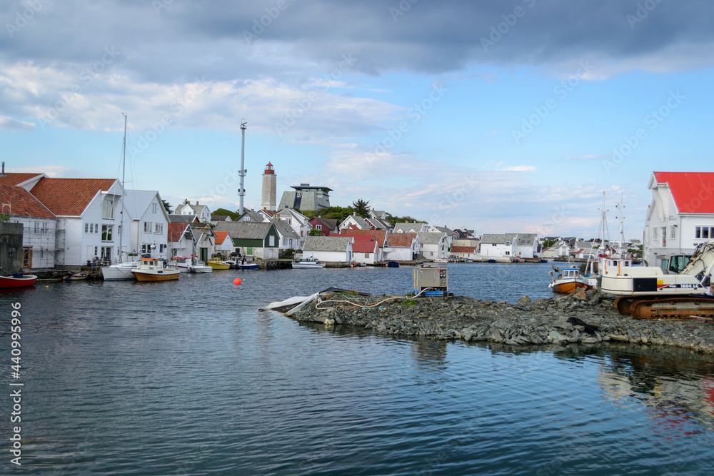 Fototapeta premium Kvitsøy landskap