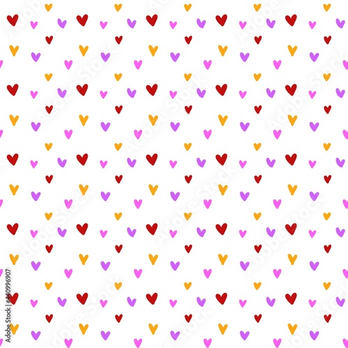 seamless pattern of heart background
