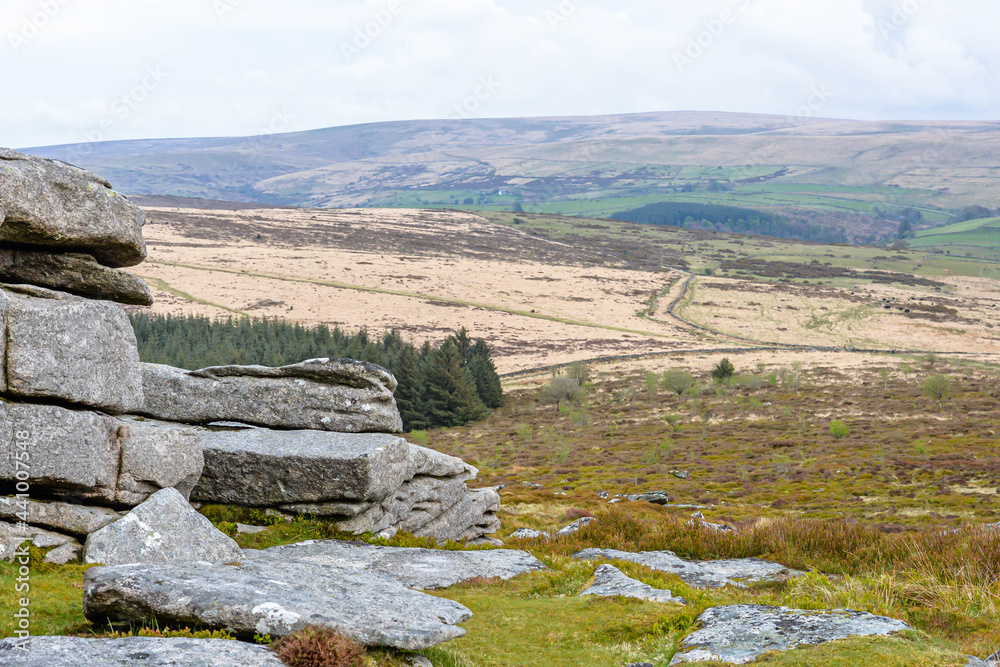 Dartmoor National Park in England