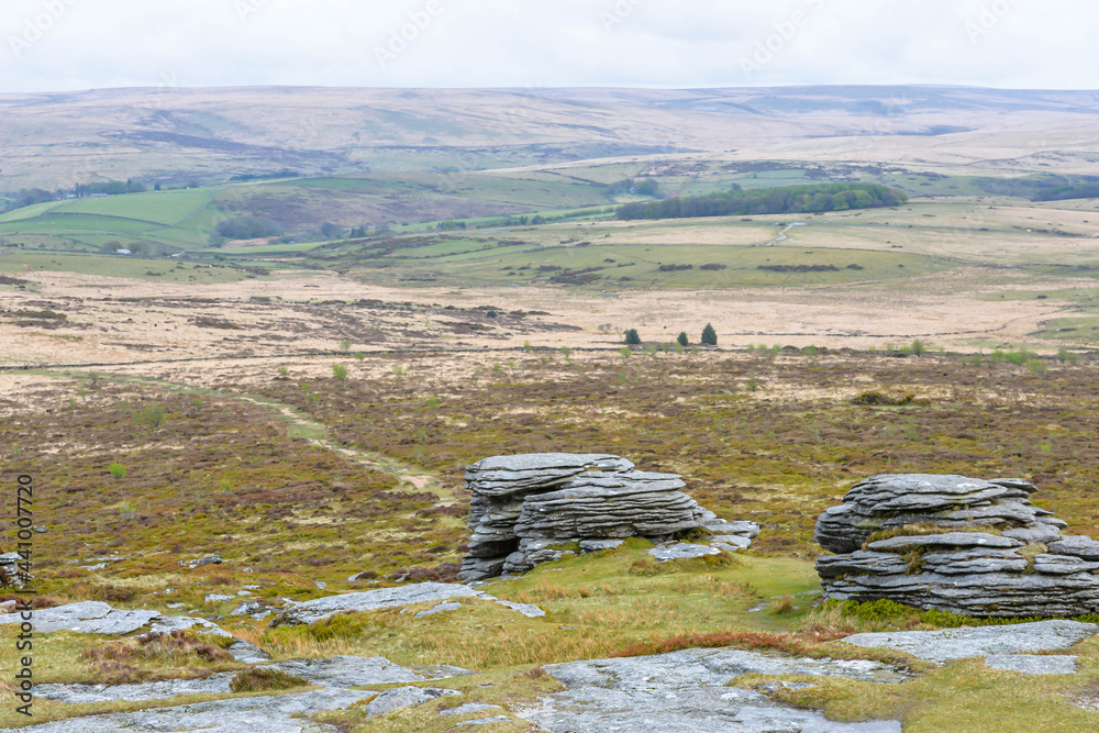 Dartmoor National Park in England
