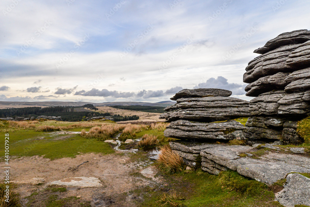 Dartmoor National Park in England