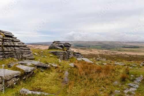Obraz na płótnie Dartmoor National Park in England w salonie