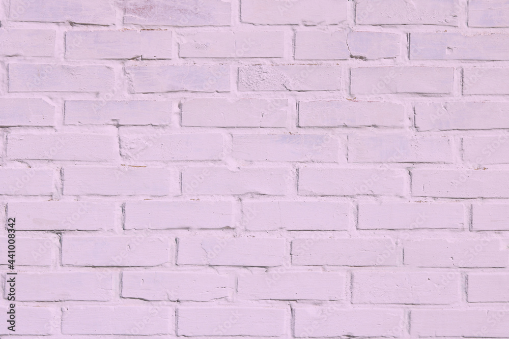 Obraz premium Beautiful brick wall of delicate pink color