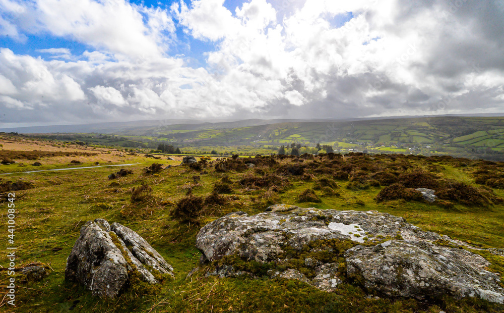 Dartmoor National Park in England