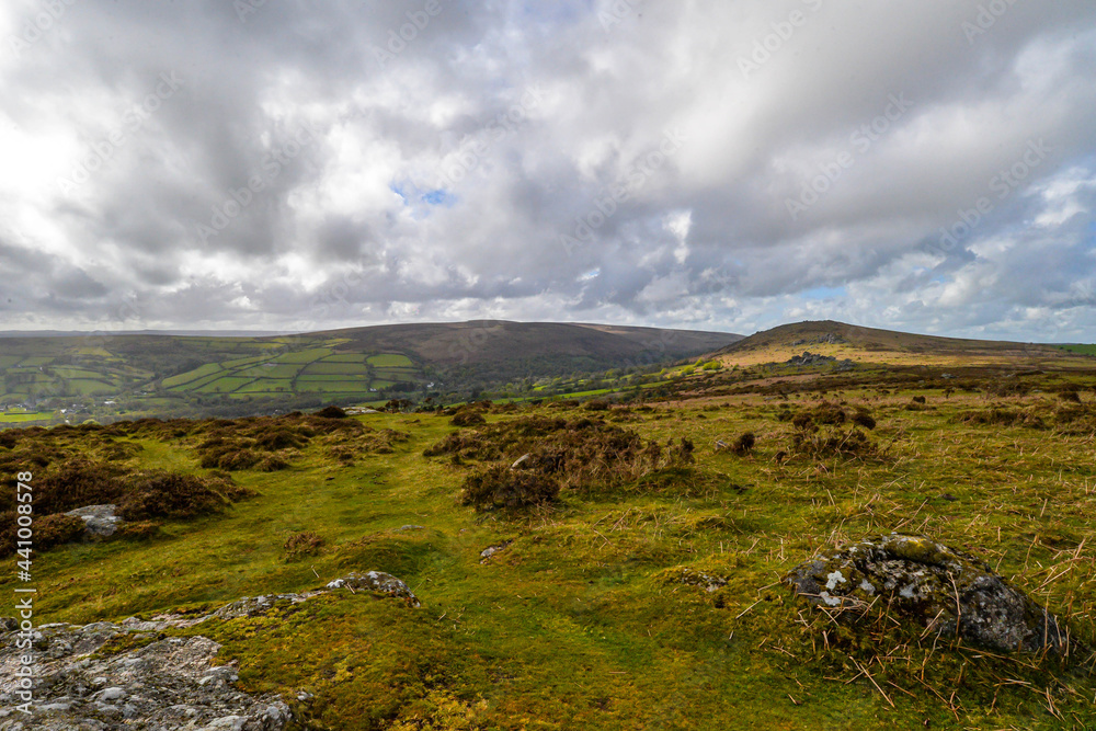 Dartmoor National Park in England