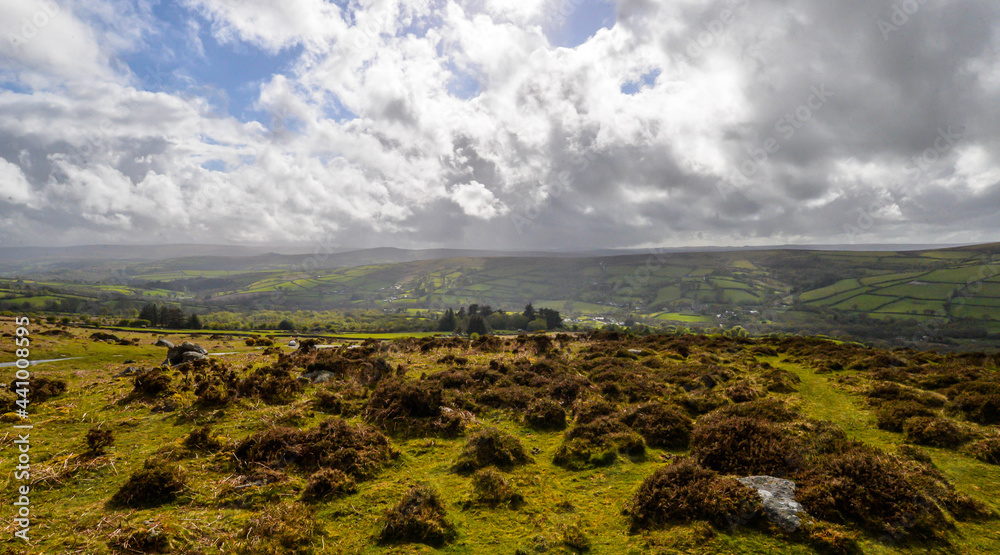 Dartmoor National Park in England