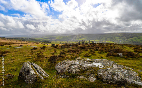 Obraz na płótnie Dartmoor National Park in England w salonie