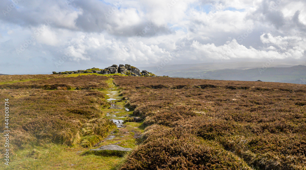Dartmoor National Park in England