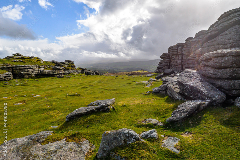 Dartmoor National Park in England