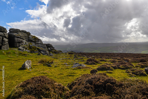 Dartmoor National Park in England
