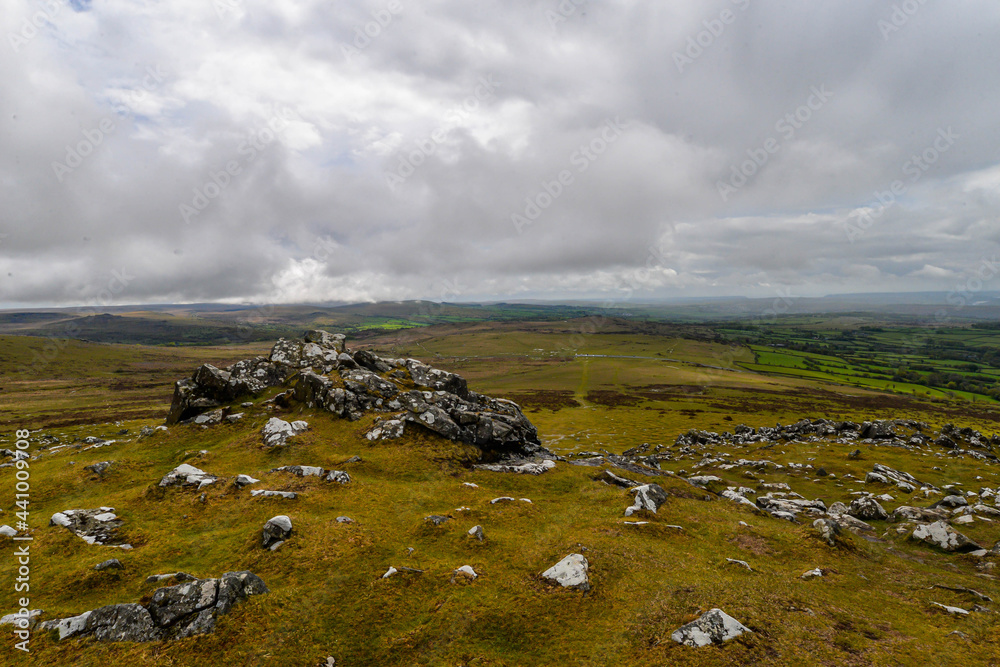 Dartmoor National Park in England