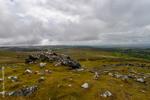 Obraz na płótnie Dartmoor National Park in England w salonie