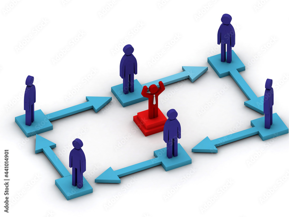3d rendering business concept or theme. business team 3d rendering business concept or theme. business team