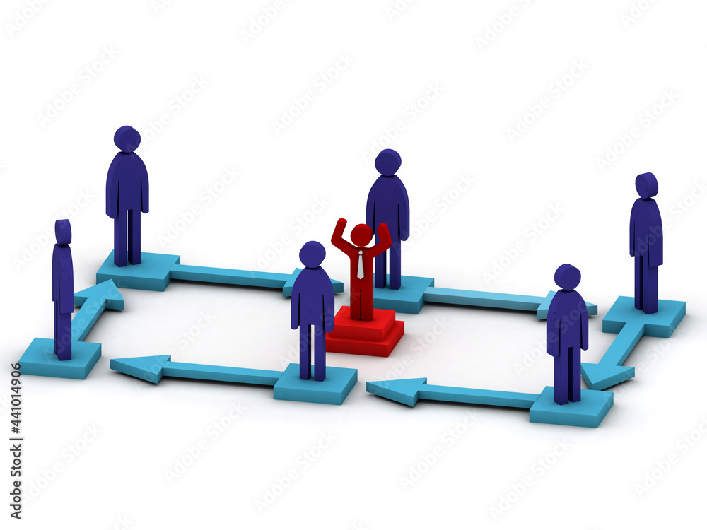 3d rendering business concept or theme. business team 3d rendering business concept or theme. business team