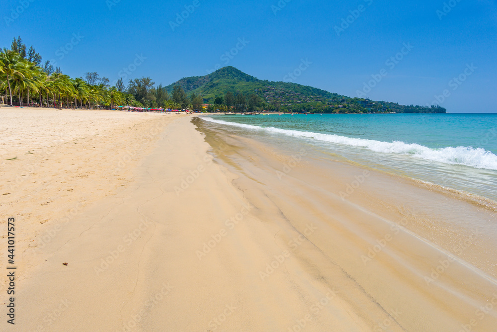 Kamala beach on Phuket island, Thailand
