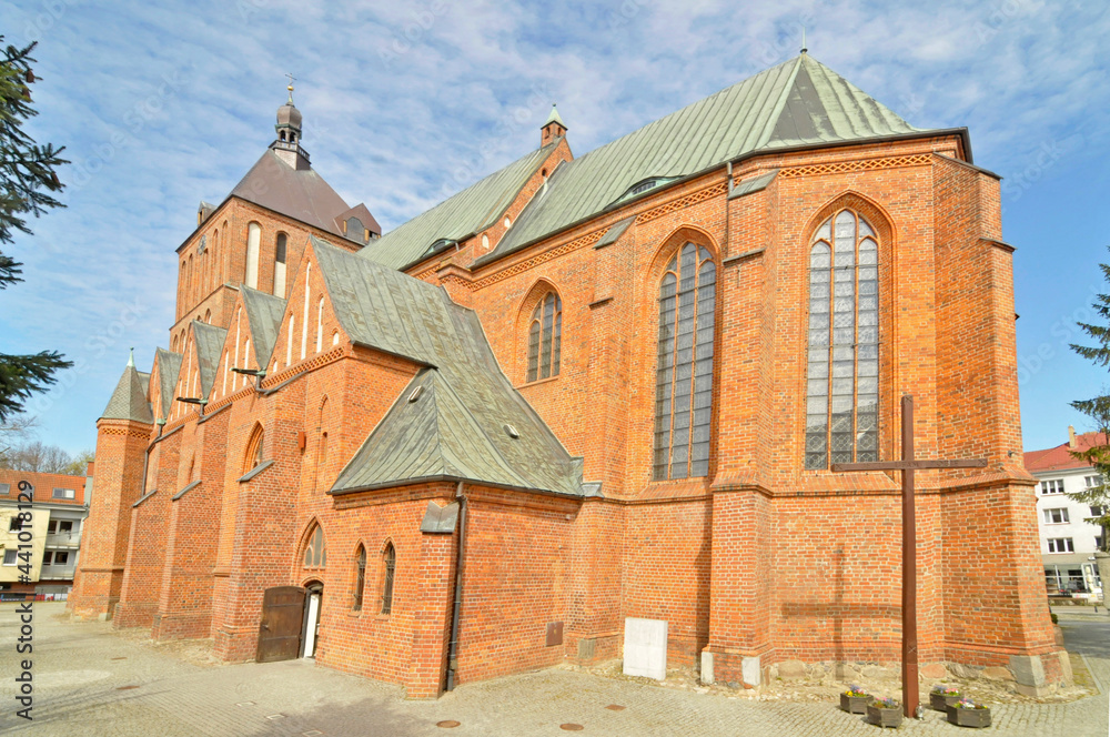 Gotycka katedra w Koszalinie