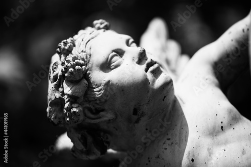 Angels from a memorial in Borstei, Munich photo