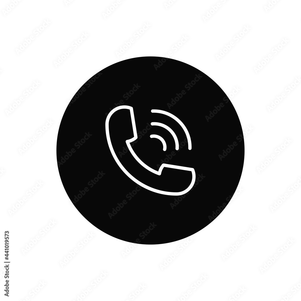 Phone call icon vector. Call sign Phone call icon vector. Call sign