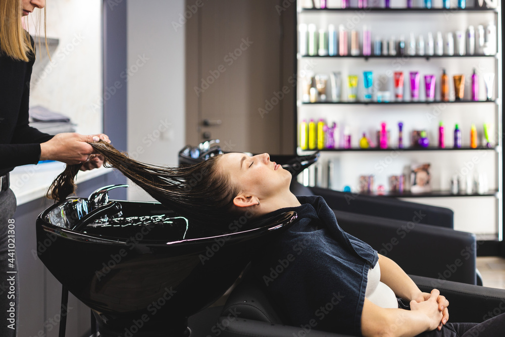 Shampoo hairdresser sale