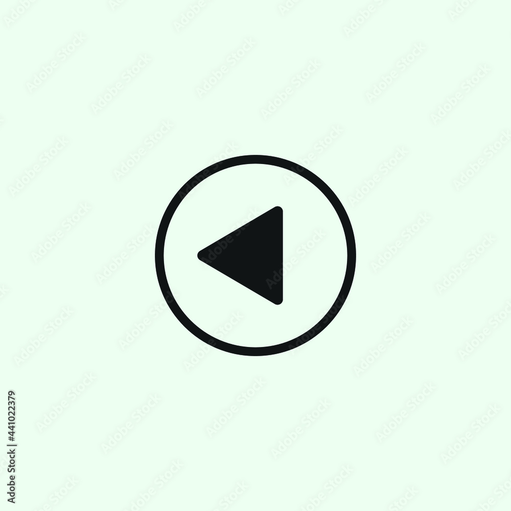 Play button icon in trendy flat style isolated on grey background. Play symbol for your web site design, logo, app, UI. Vector illustration, EPS10. Play button icon in trendy flat style isolated on grey background. Play symbol for your web site design, logo, app, UI. Vector illustration, EPS10.