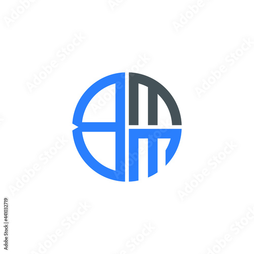 BMM logo BMM icon BMM vector BMM monogram BMM letter BMM minimalist BMM triangle BMM hexagon Unique modern flat abstract logo design 