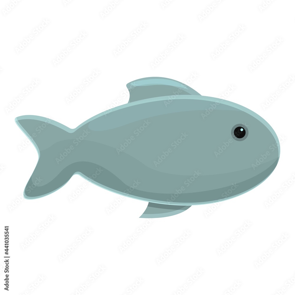 Fish icon. Cartoon of Fish vector icon for web design isolated on white background Fish icon. Cartoon of Fish vector icon for web design isolated on white background
