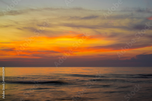 Zachód słońca nad morzem bałtyckim © MarcinRoj.Fotografia