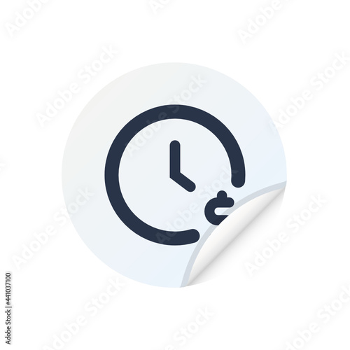 Time is Money - Sticker