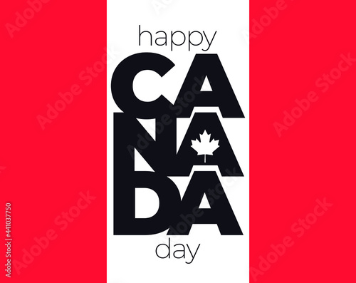 art commemorative date canada day