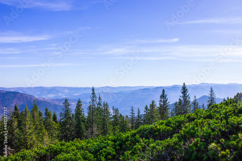 view from the mountain