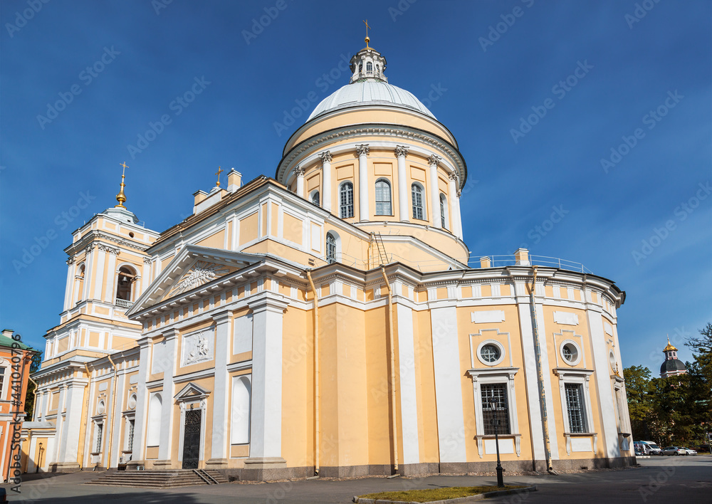 Trinity Cathedral of Alexander Nevsky Lavra, St. Petersburg, Russia